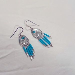 Handmade, Native American earrings